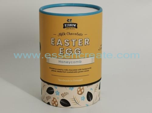 Honeycomb Chocolate Packaging Round Tube Box