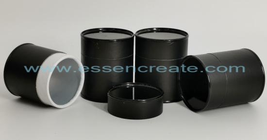 Composite Black Metal Lid Paper Cans