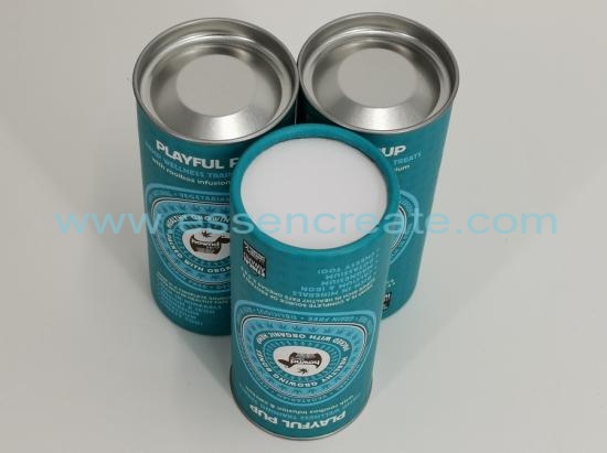 Food Packaging Cans with Silver Tin