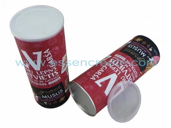 Muesli Packaging Paper Cans