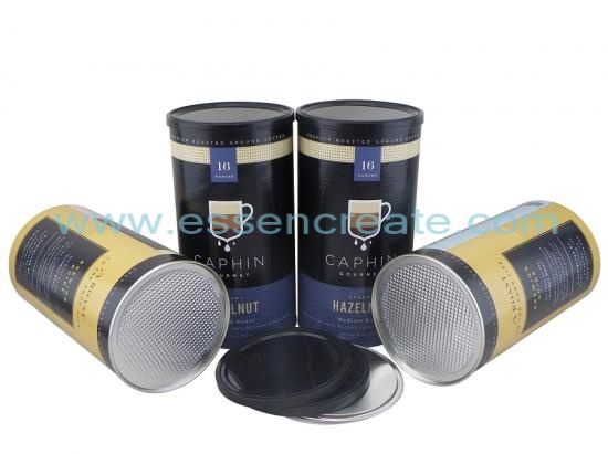 Coffee Packaging Food Grade Paper Tube Can Box