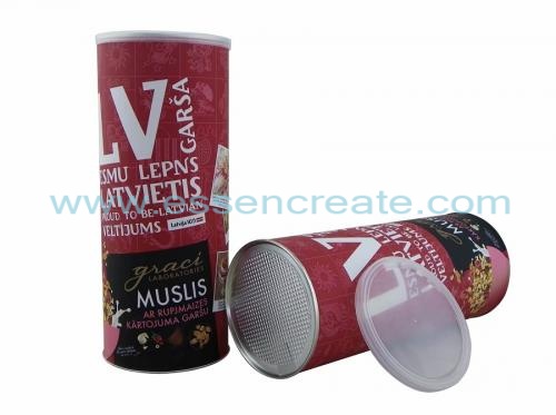 Muesli Packaging Paper Cans