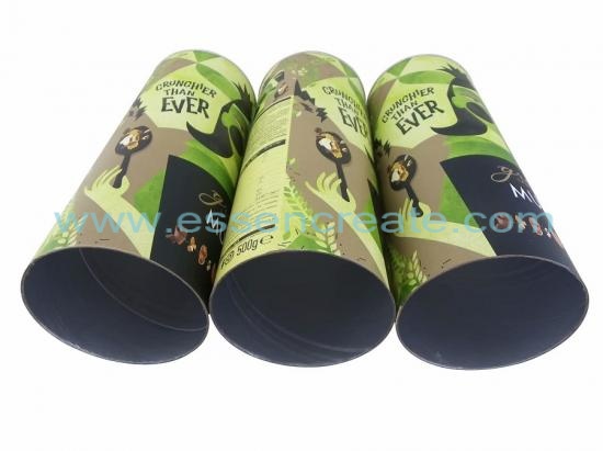 Muesli Nuts Packaging Composite Paper Tube