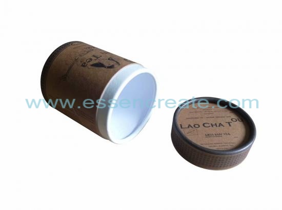 Cylinder Tea Packaging Paper Tube Box