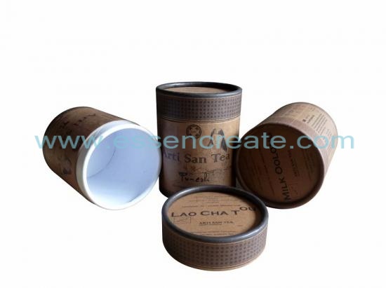 Cylinder Tea Packaging Paper Tube Box