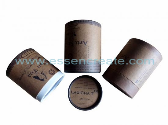 Cylinder Tea Packaging Paper Tube Box