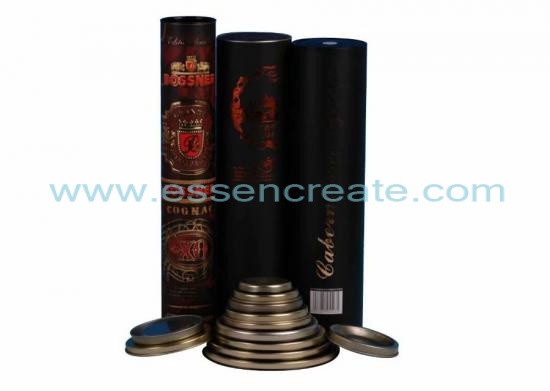 Champagne Packaging Paper Tube