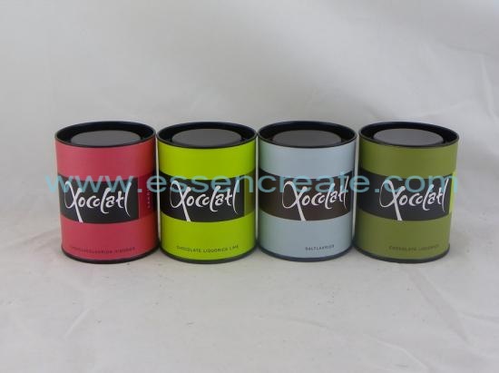 Chocolate Bean Packaging Paper Cans