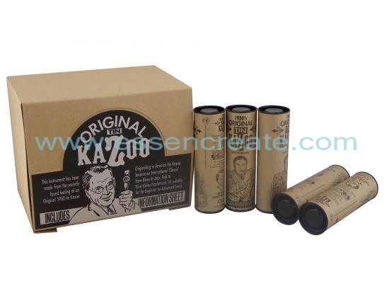 Whistle Flute Packaging Kraft Tube