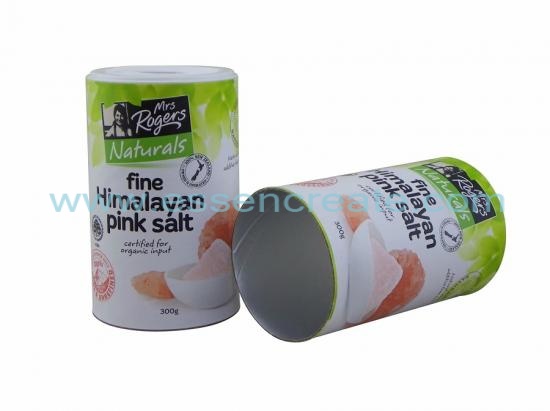 Salt Packaging Shaker Paper Tube