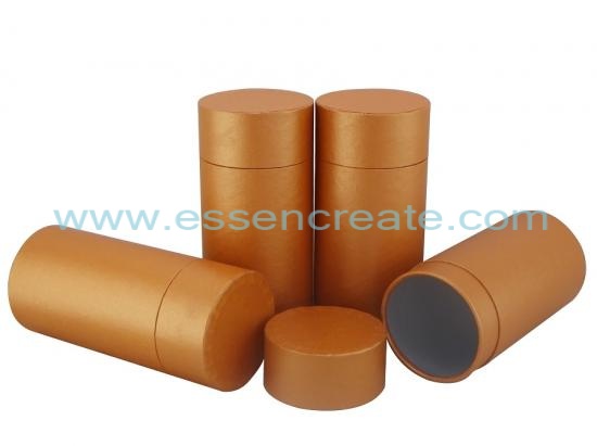 Paper Tube with Flat Edge Lid