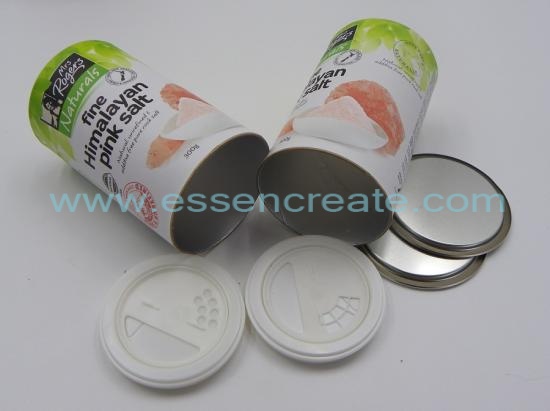 Salt Packaging Shaker Paper Tube