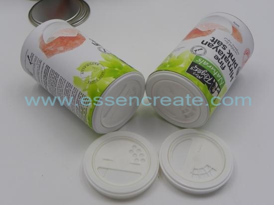 Salt Packaging Shaker Paper Tube