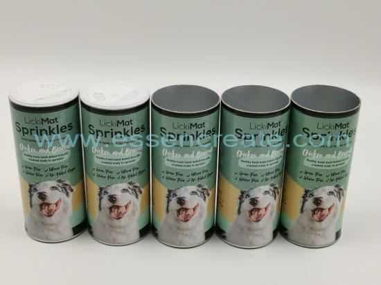 Aluminum Foil Liner Shaker Paper Cans