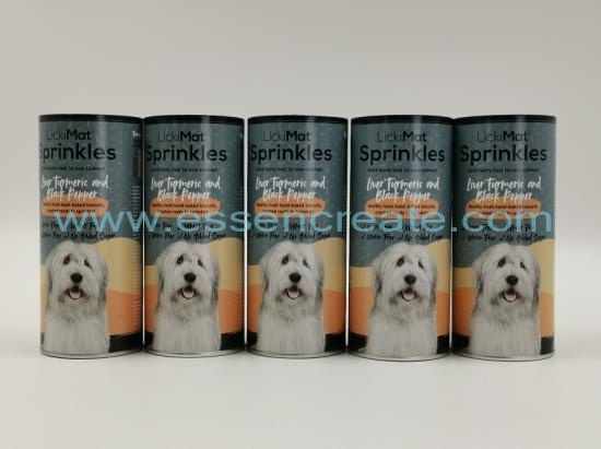 Pet Food Packaging Cylinder Shaker Tube