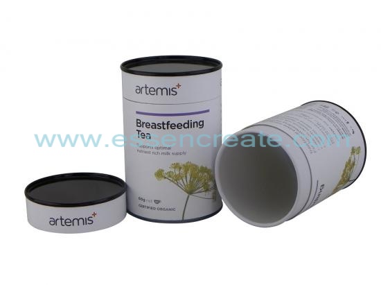 Herbal Tea Packaging Paper Canister