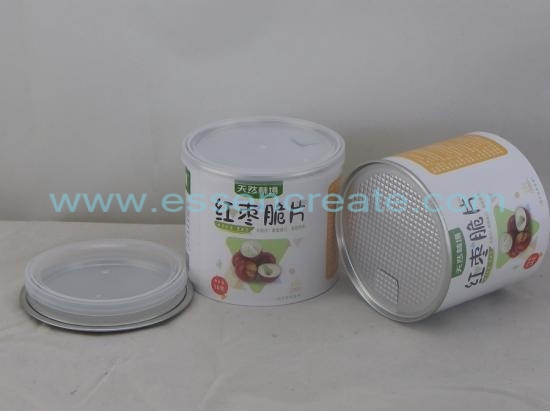 Dried Food Packaging Composite Paper Canister