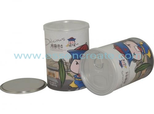 Gumbo Canister Packaging Paper Tube