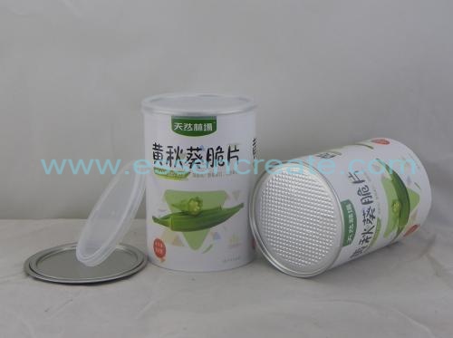 Dried Food Packaging Composite Paper Canister