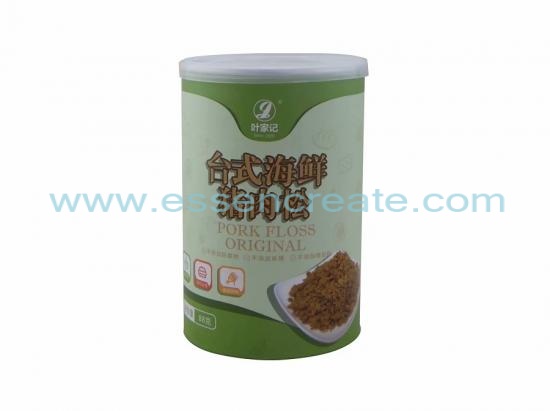 Dried Soft Fish Packaging Paper Canister