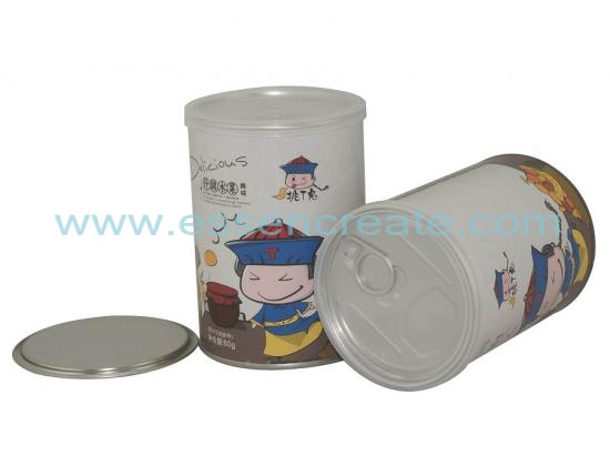 Gumbo Canister Packaging Paper Tube
