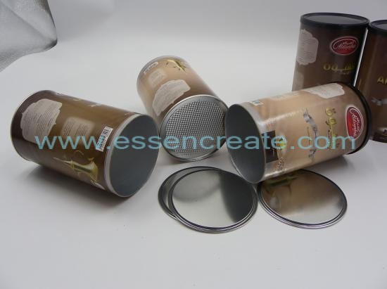 Aluminum Foil Easy Peel Off Paper Tube