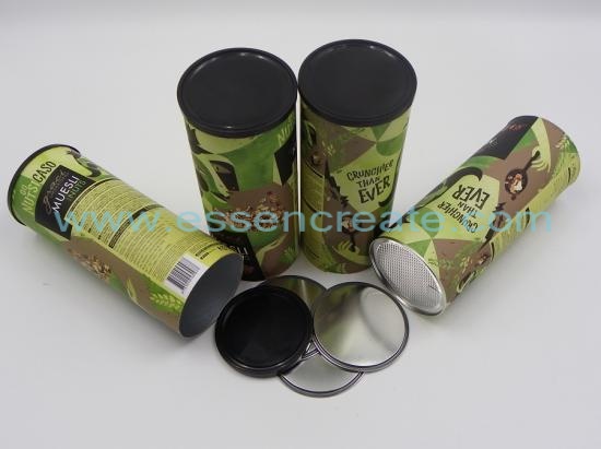 Muesli Nuts Packaging Composite Paper Tube