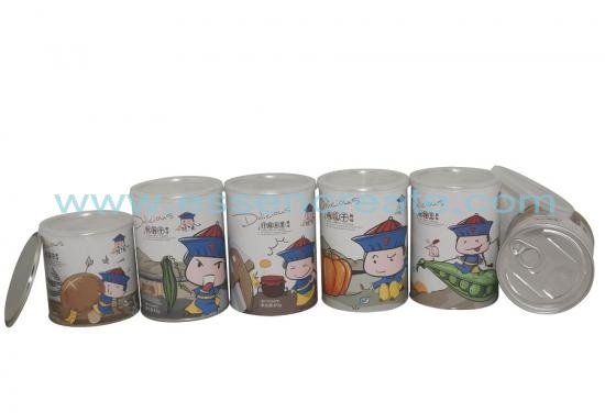 Gumbo Canister Packaging Paper Tube