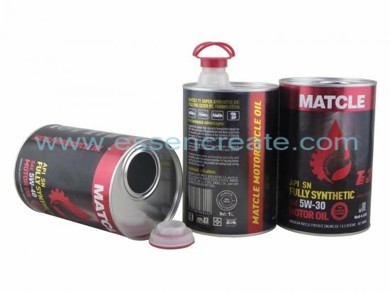 Engine Oil Packaging Cylinder Paper Cans