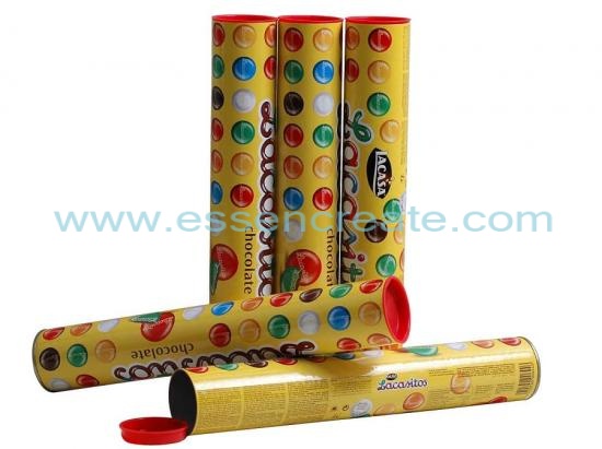 Chocolate Canister Packaging Paper Tube