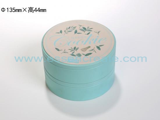 Tin Round Biscuit Packaging Box