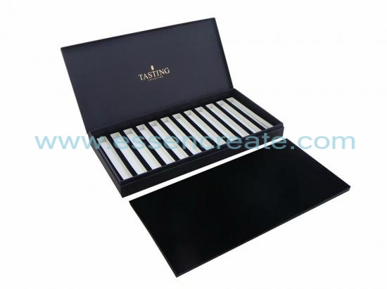 Black Fancy Paper Rigid Gift Box