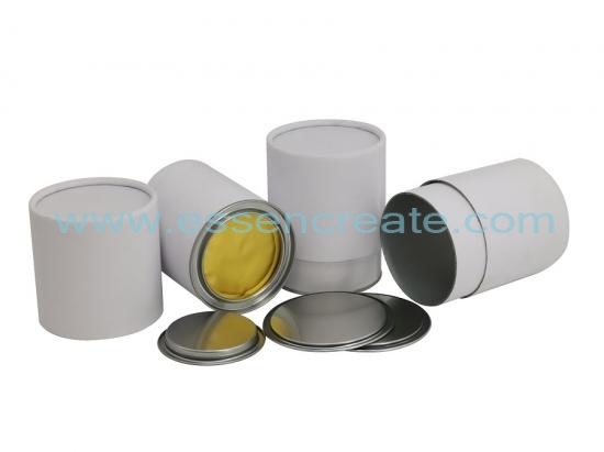 Pry Cover Paper Packaging Cans