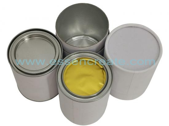 Pry Cover Paper Packaging Cans
