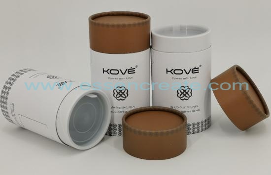 Coffee Beans Packaging Paper Cardboard Canister