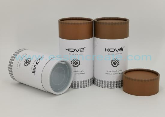 Coffee Beans Packaging Paper Cardboard Canister