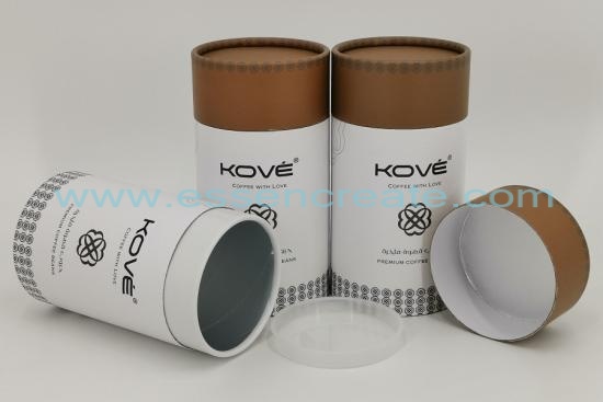 Coffee Beans Packaging Paper Cardboard Canister