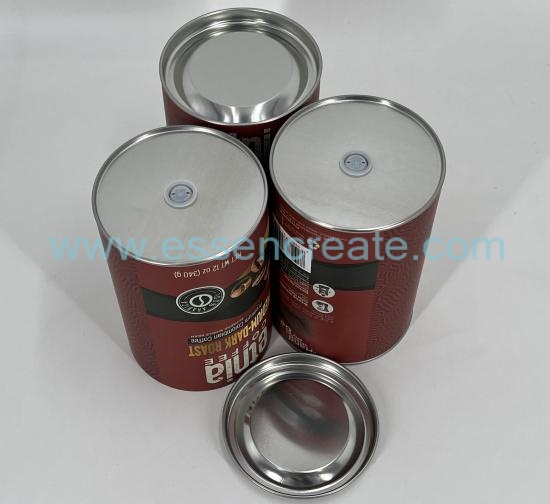 Coffee Bean Packaging Paper Cans
