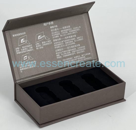 Car Perfume Bottle Packaging Leather Box