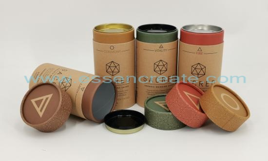 Cacao Packaging Paper Tube