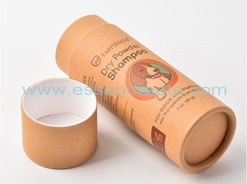 Dry Powder Shampoo For Dog And Puppies Paper Tube