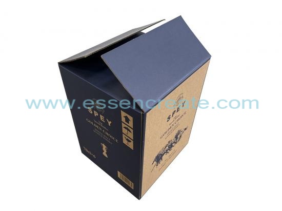 Colorful Corrugated Moving Box