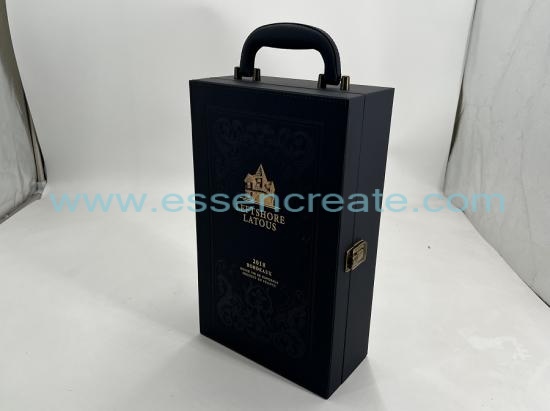 Whiskey Packaging Leather Gift Box