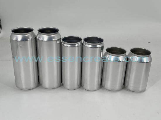 Aluminum Cans with Easy Open End