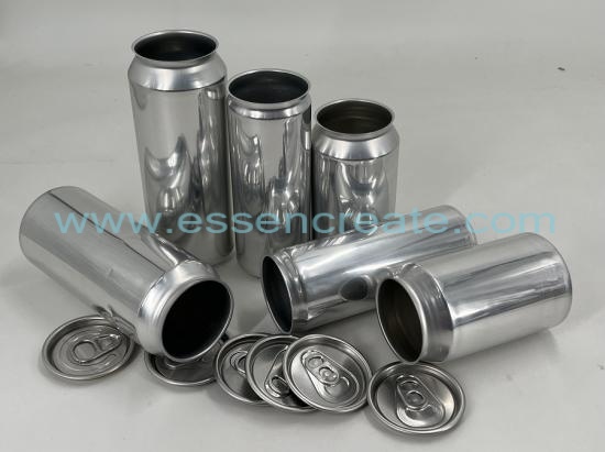 Aluminum Cans with Easy Open End