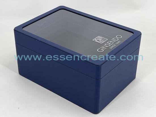 Luxury Jewelry Display Pu Leather Box with Window