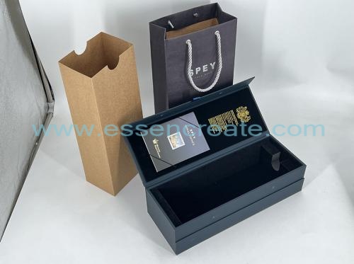 Luxury Whiskey Gift Box with Handbag
