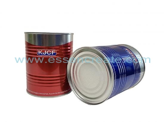 Custom Round Coffee Bean Packaging Tin Can