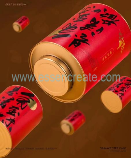 Food Grade Composite Tea Leaves Packaging Paper Cans