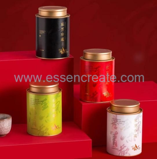 Food Grade Composite Tea Leaves Packaging Paper Cans